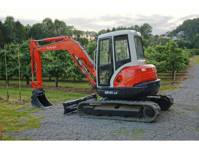 Mini esclavatore Kubota kx 161-3,2007