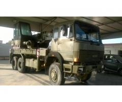 Auto soccorso fiat 260.35,con gru isoli 18 ton trazione 6x6